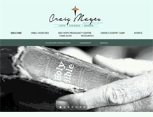 Tablet Screenshot of craigmayes.org